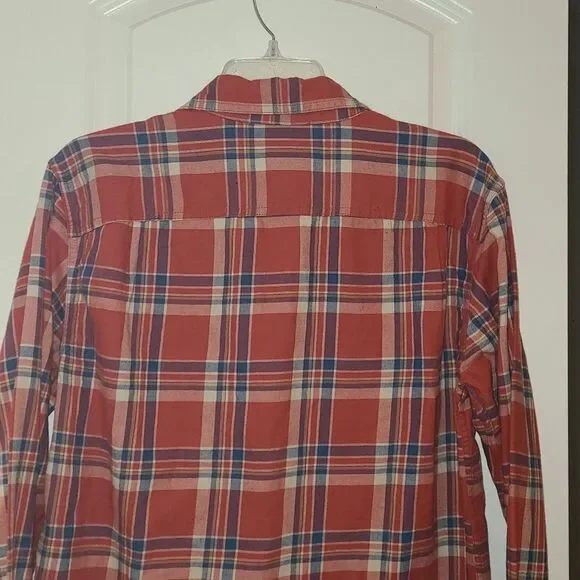 American Eagle Men's Button Down Plaid Shirt - Picture 9 of 9
